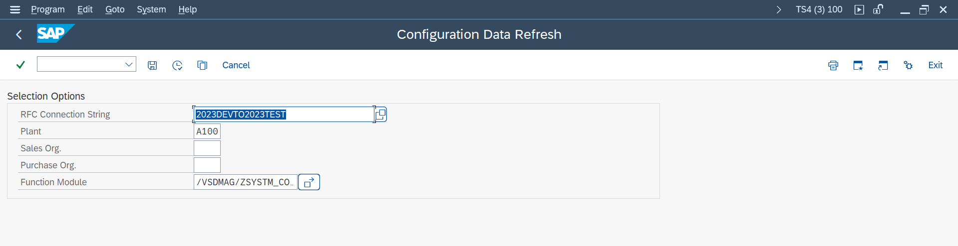 Full Refresh Process